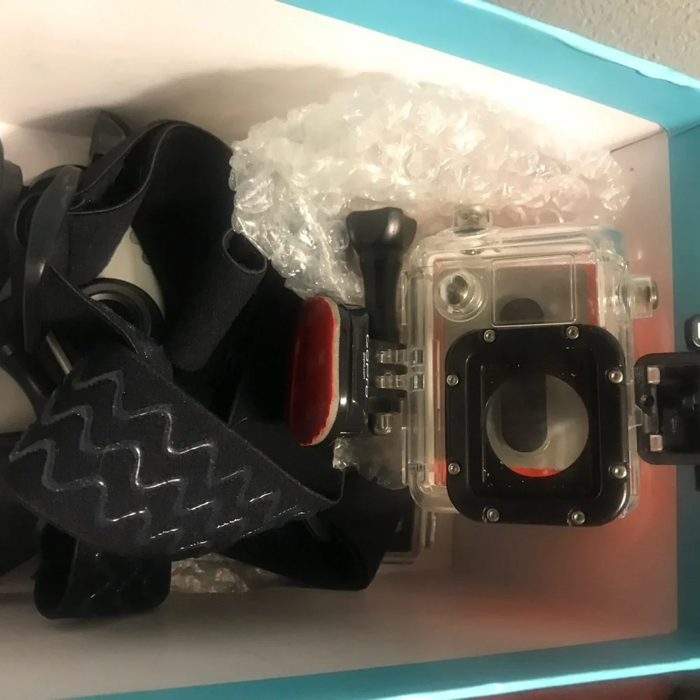 GO PRO HERO ACTION CAMERA W/LOADS OF ACCESSORIES. Some never used, see all pics.